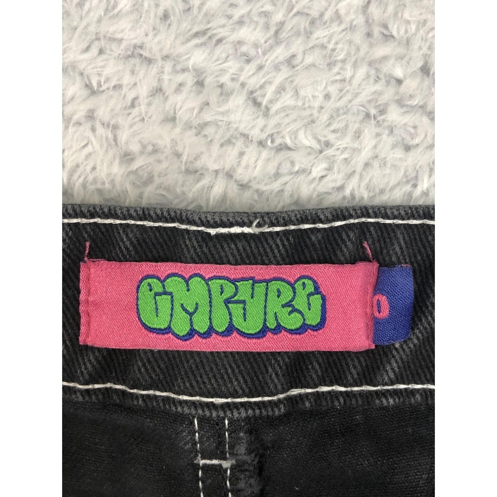 Empyre Jeans Womens 0 (25x29.5) Black Y2K Straight - Picture 10 of 16